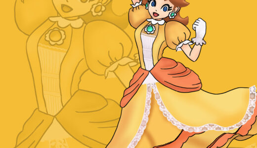 Daisy（デイジー）：SuperMario　Illustration
