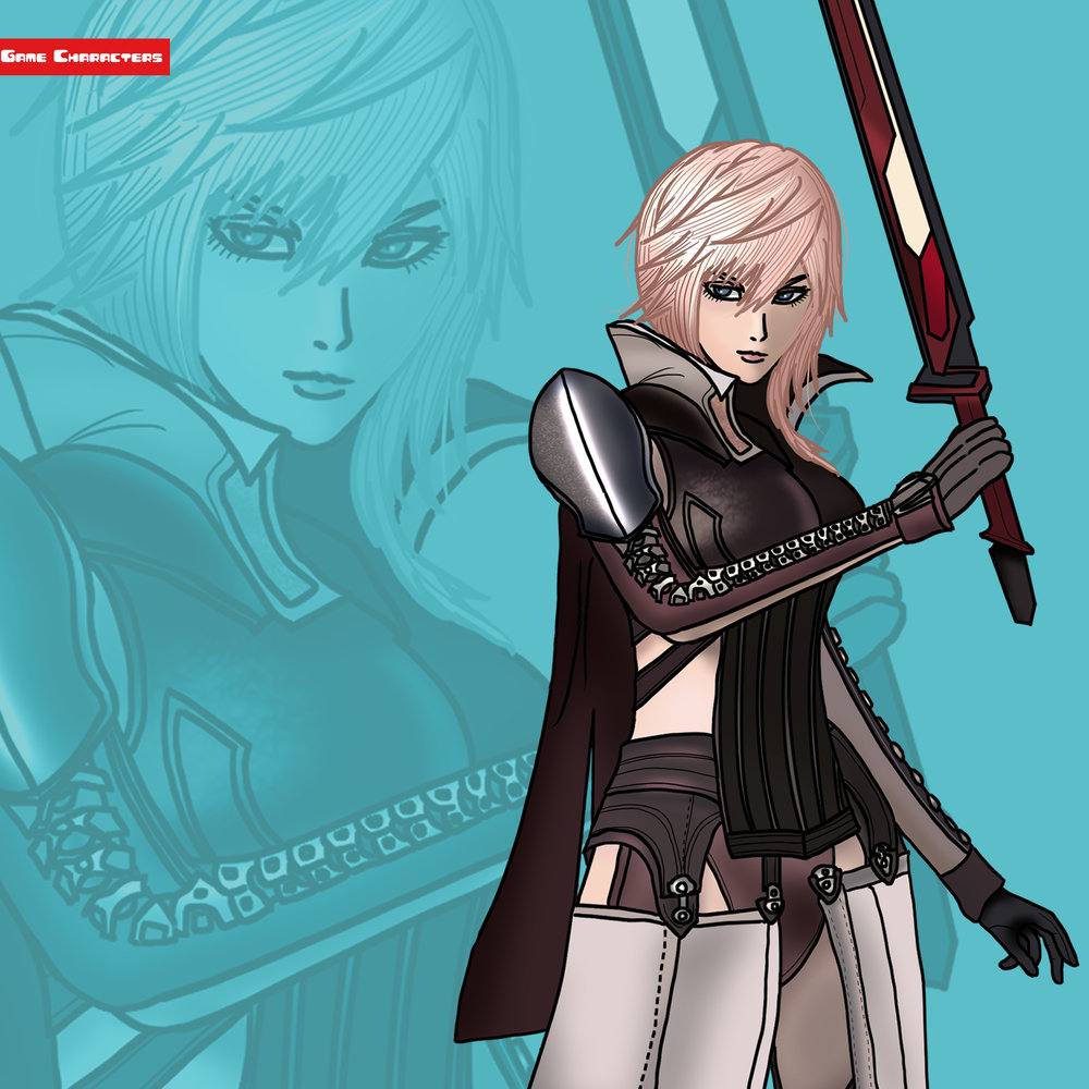 ライトニング』キャラクター紹介（ファイナルファンタジーXIII