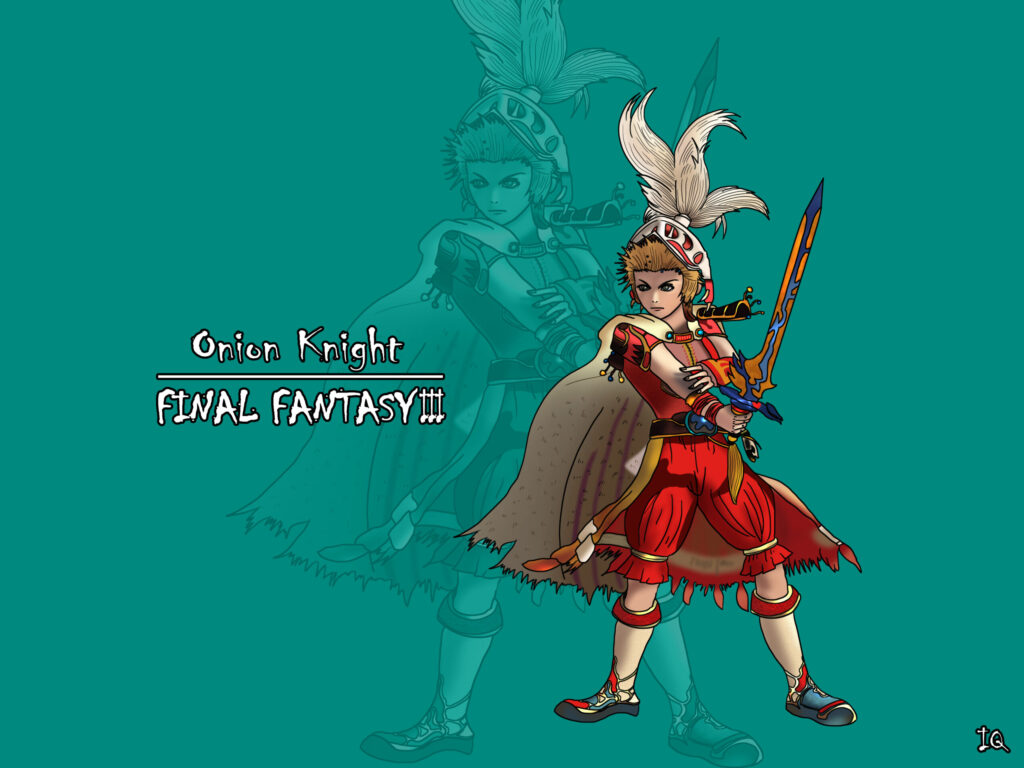 ファイナルファンタジー3 オニオンナイト ツインソード プレイ