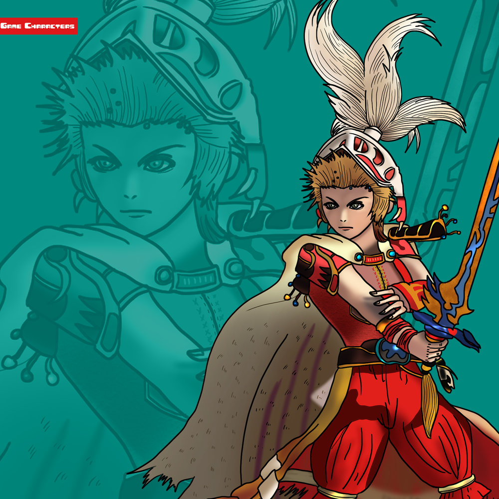 ファイナルファンタジー III キャラクターイラスト オニオンナイト』キャラクター紹介（ファイナルファンタジーIII