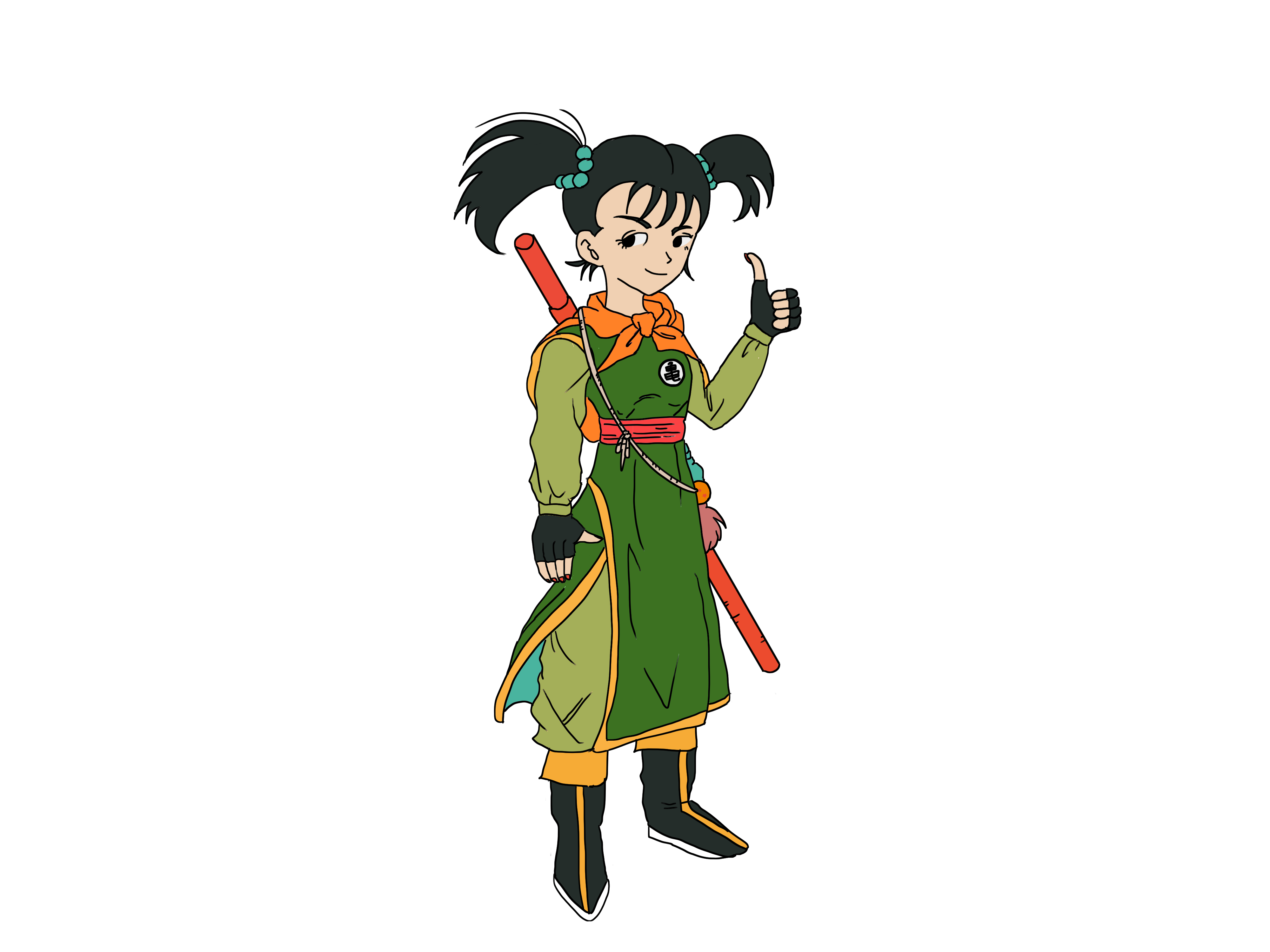 『武道家（女）』キャラクター紹介（ドラゴンクエストIII そして伝説へ…） - Characters