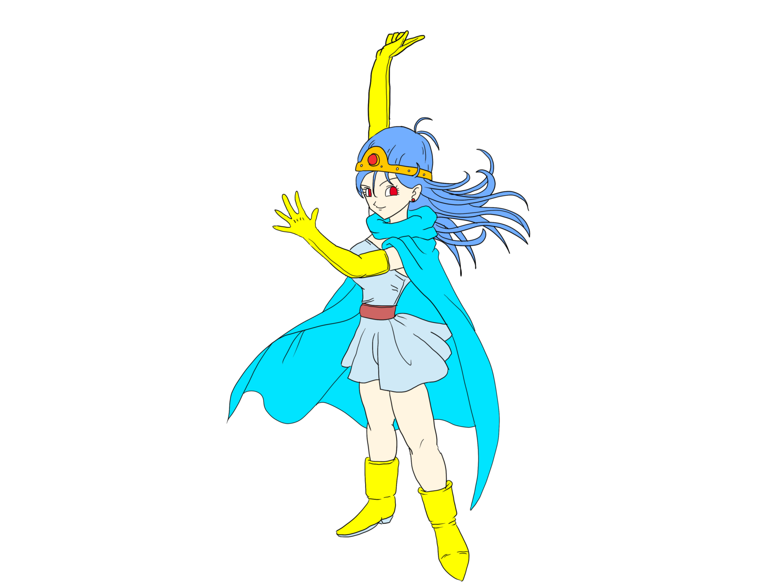 『賢者（女）』キャラクター紹介（ドラゴンクエストIII そして伝説へ…） - Characters