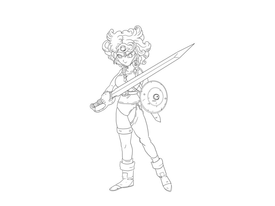 『勇者（女）』キャラクター紹介（ドラゴンクエストIV 導かれし者たち） - Characters