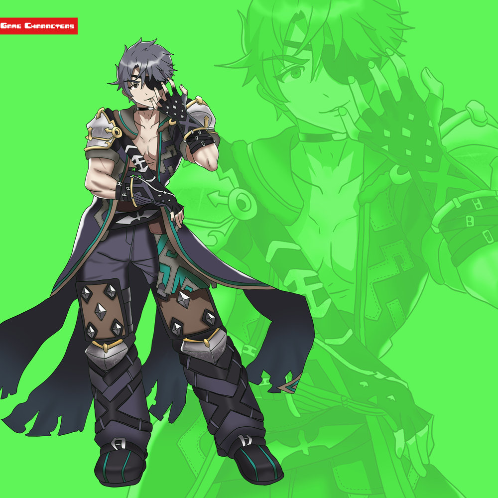 Zeke Character Introduction (Xenoblade Chronicles2) - Characters