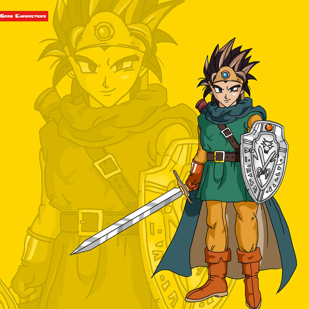 勇者（男）』キャラクター紹介（ドラゴンクエストIII そして伝説へ