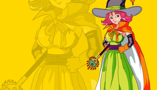 『魔法使い（女）』キャラクター紹介（ドラゴンクエストIII そして伝説へ…）