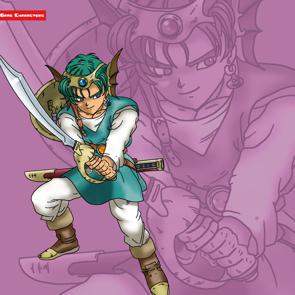 勇者（男）』キャラクター紹介（ドラゴンクエストIV 導かれし者たち