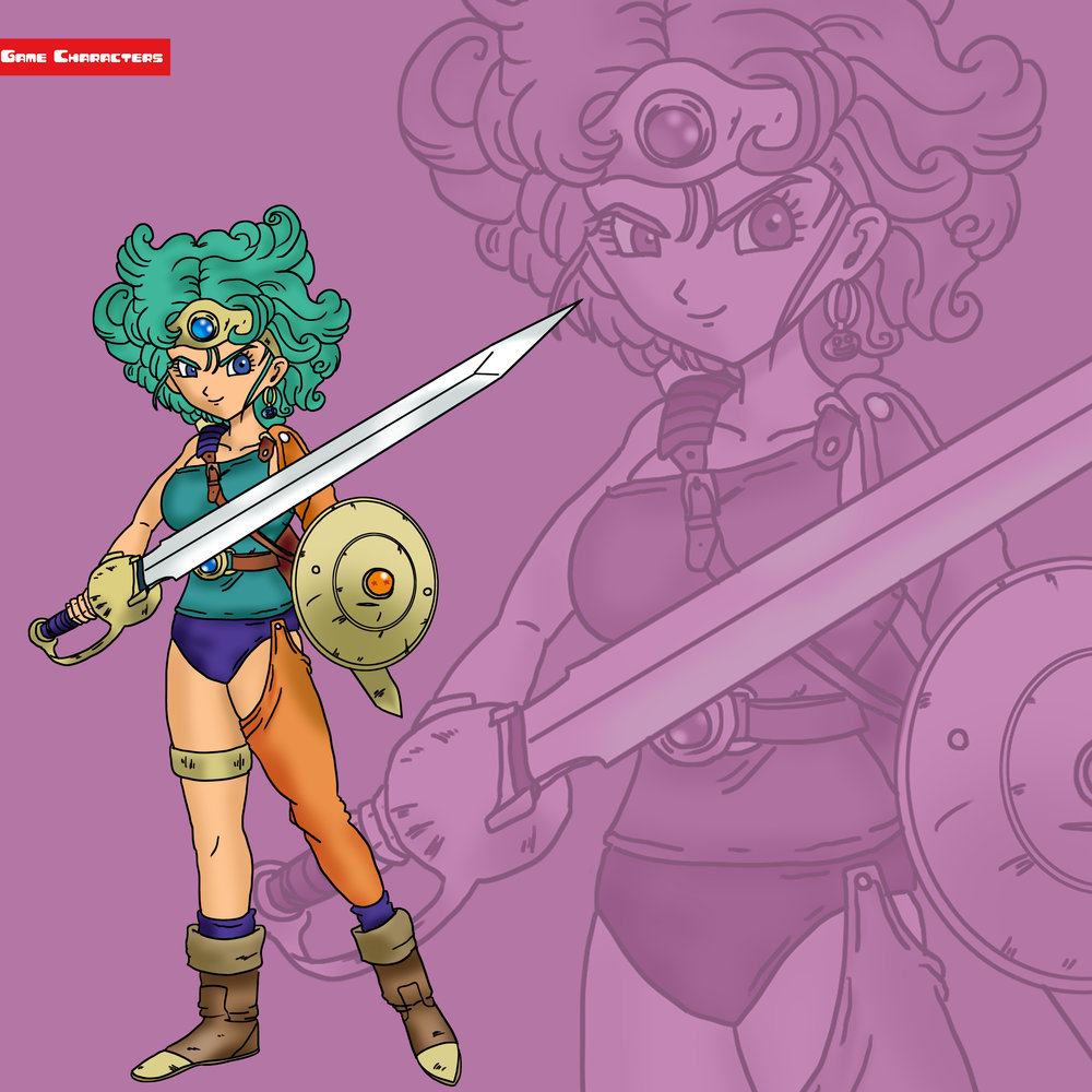 勇者（女）』キャラクター紹介（ドラゴンクエストIV 導かれし者たち