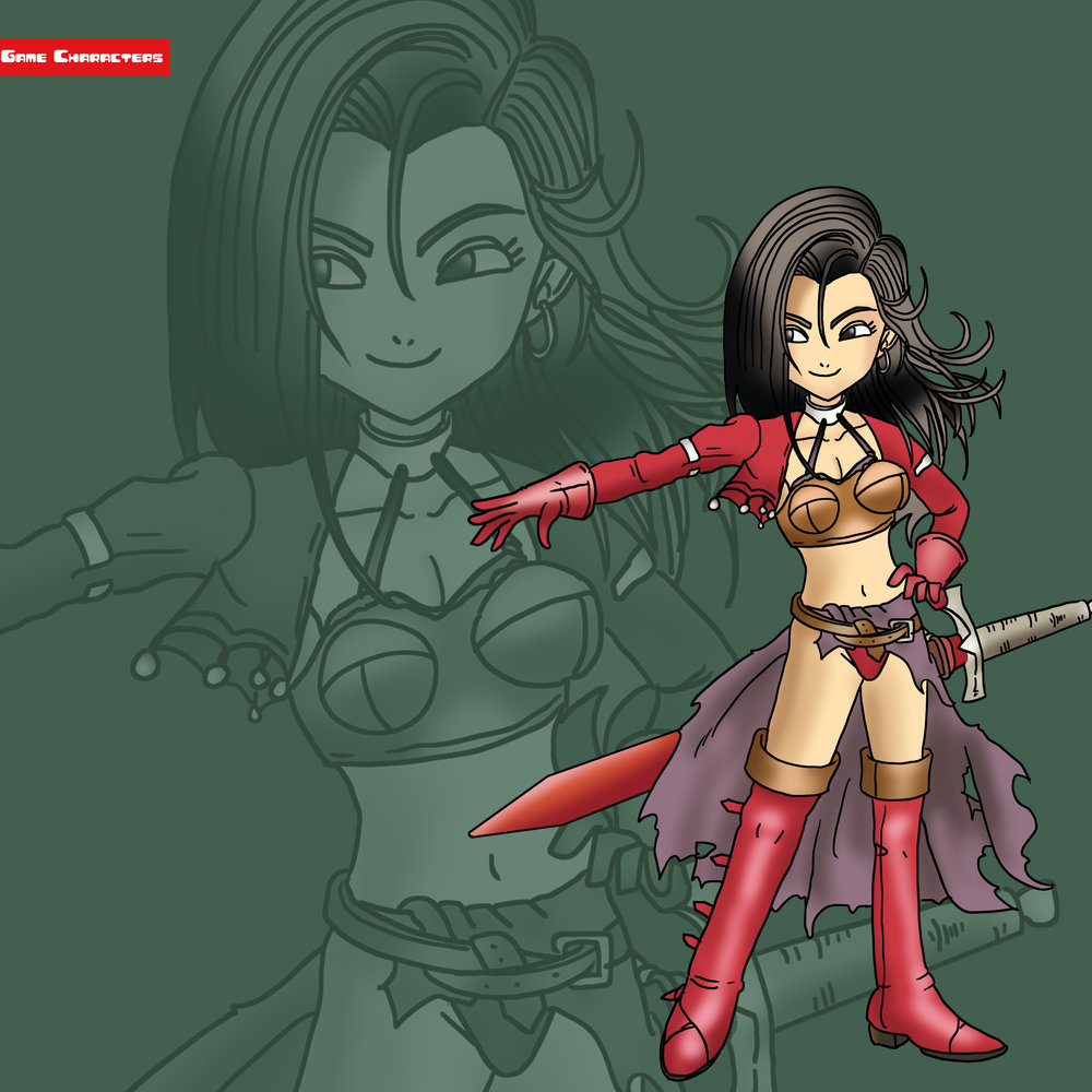 アイラ』キャラクター紹介（ドラゴンクエストVII エデンの戦士たち