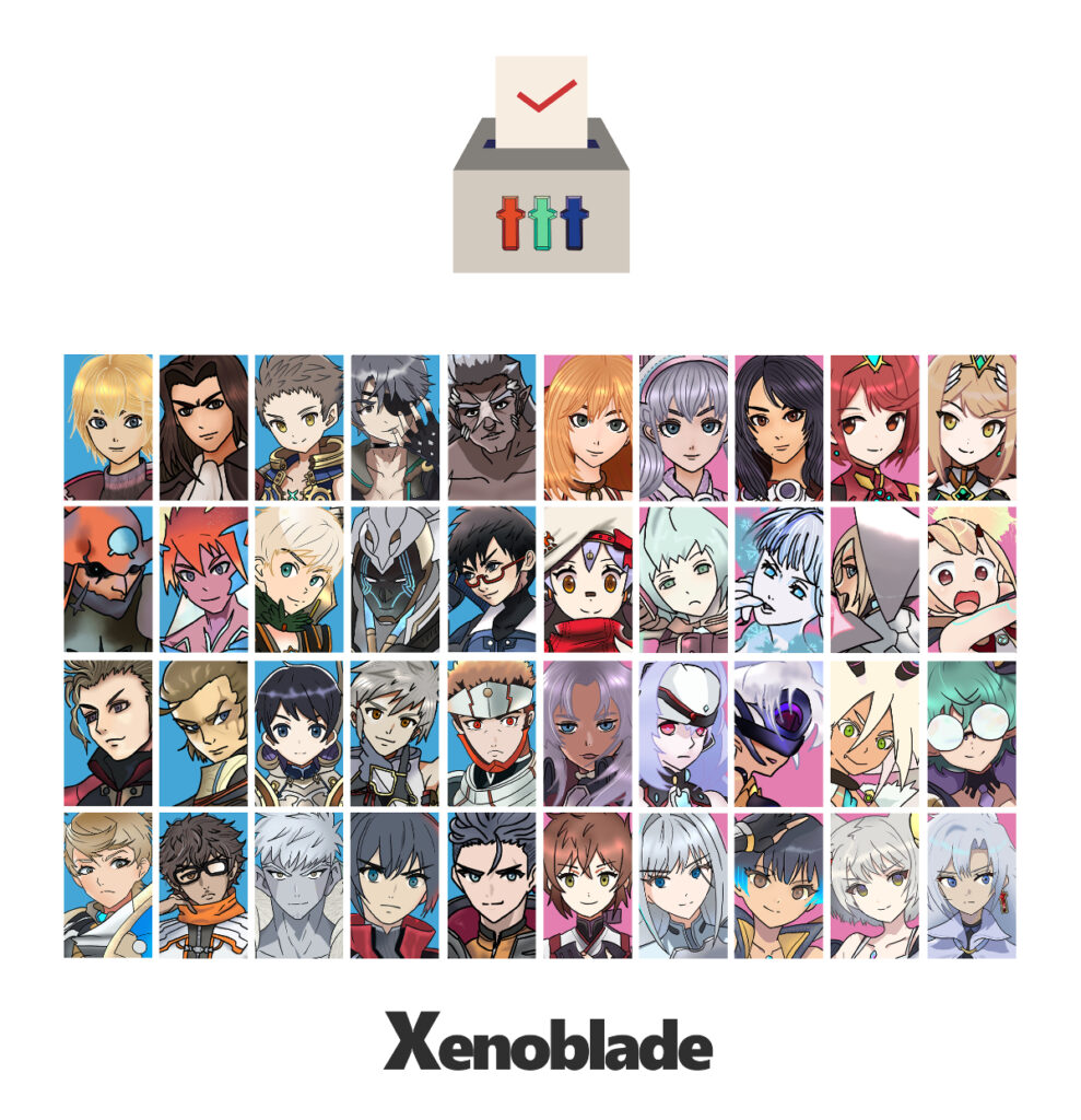 ゼノブレイド』シリーズ 人気キャラクター投票 - Game Characters
