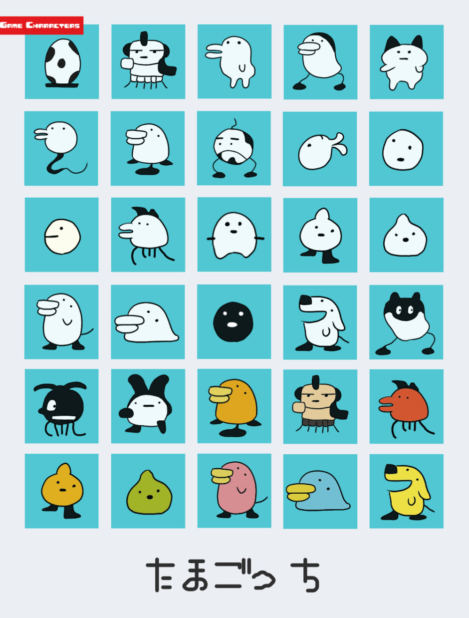 たまごっち』シリーズキャラクター一覧 - Game Characters