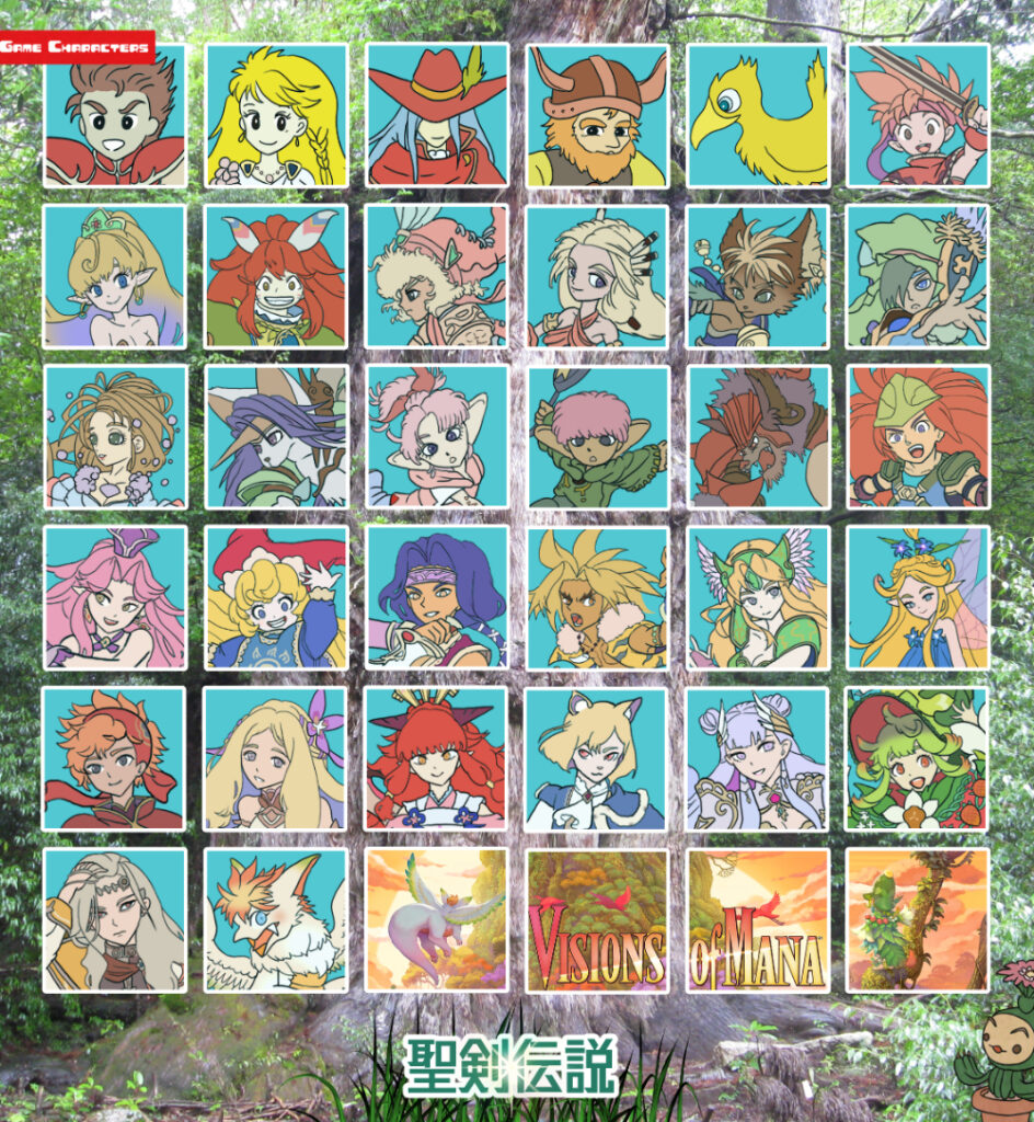 聖剣伝説』シリーズキャラクター一覧 - Characters