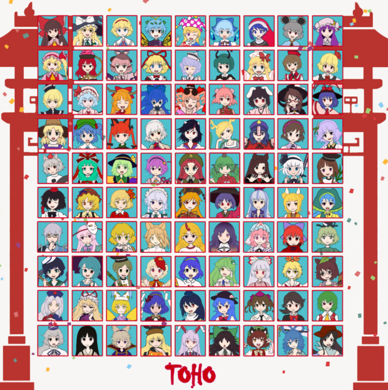 『東方Project』シリーズ（上海アリス幻樂団作品）キャラクター一覧 - Game Characters