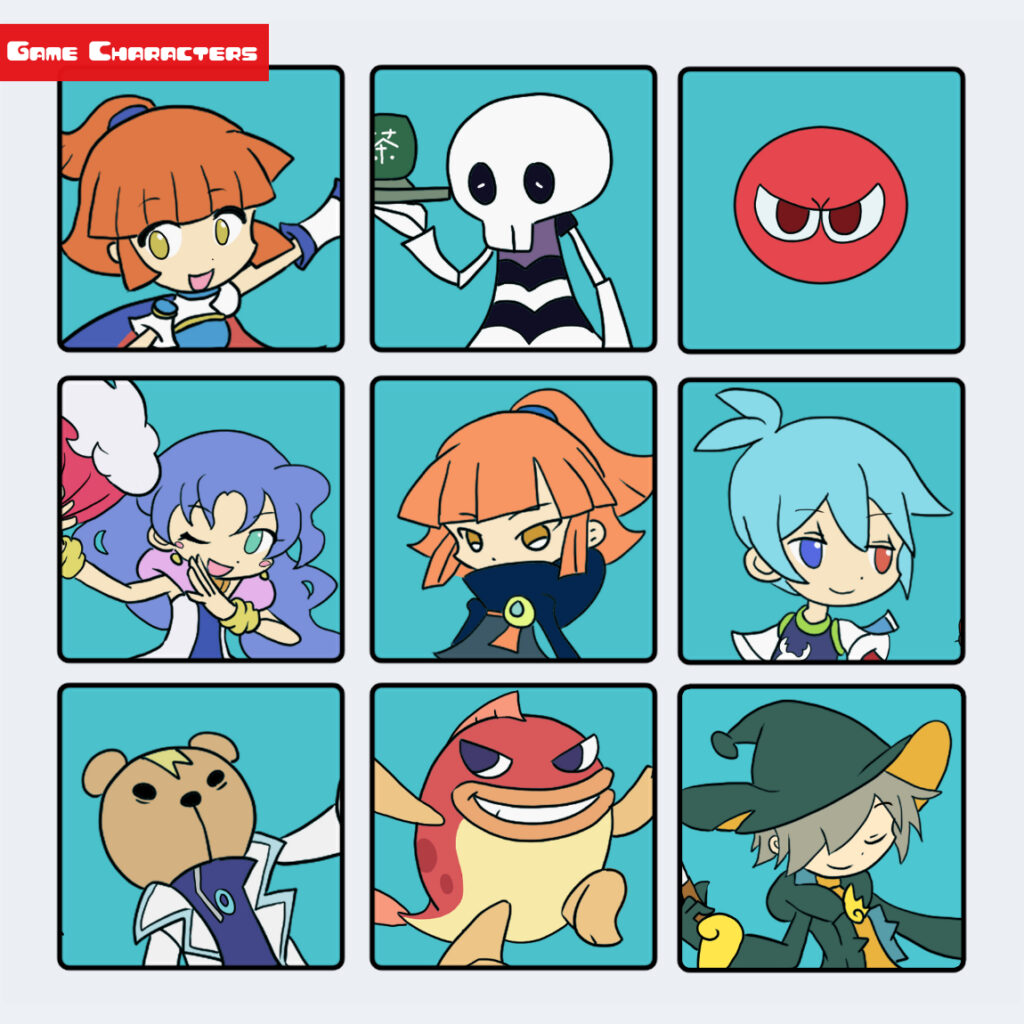 ぷよぷよ7』キャラクター一覧 - Characters