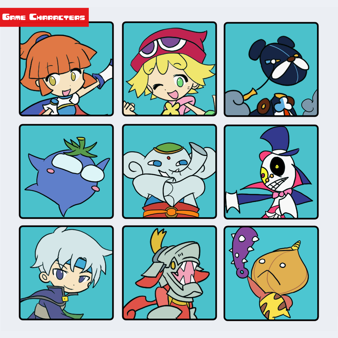 ぷよぷよ! Puyopuyo 15th anniversary』キャラクター一覧 - Characters