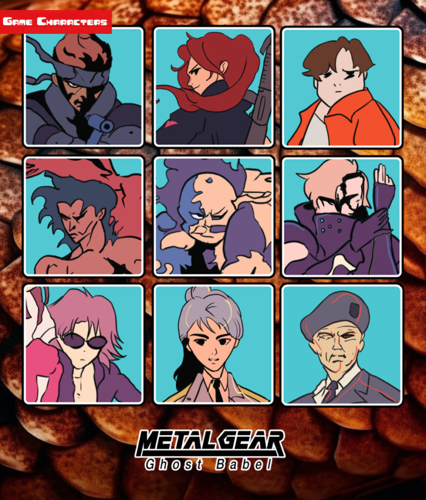 メタルギア ゴーストバベル』キャラクター一覧 - Game Characters