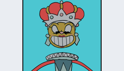 『クイーン』キャラクター紹介（カップヘッド）