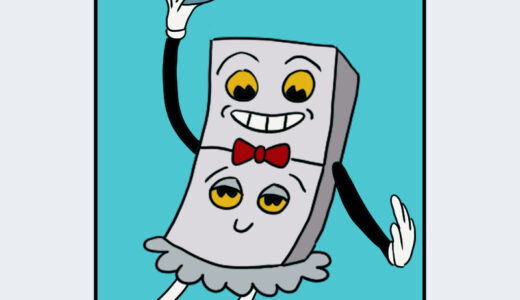 『ピップ&ドット』キャラクター紹介（カップヘッド）
