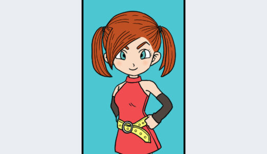 『主人公（女）』キャラクター紹介（ブルードラゴンシリーズ）