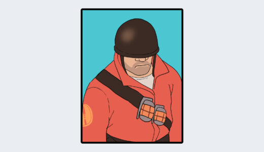 『ソルジャー』キャラクター紹介（Team Fortress 2）