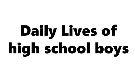 『男子高校生の日常』