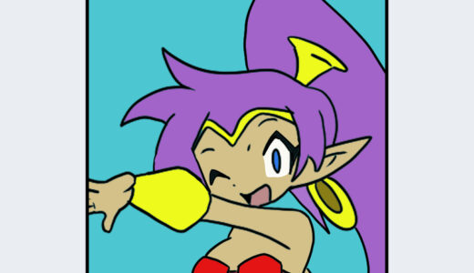 『シャンティ』キャラクター紹介（シャンティ：ハーフ・ジーニー ヒーロー）