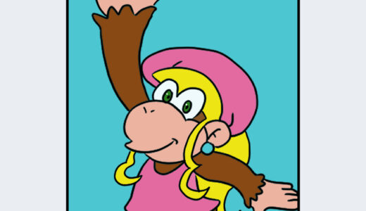 『ディクシーコング』キャラクター紹介（ドンキーコングシリーズ）