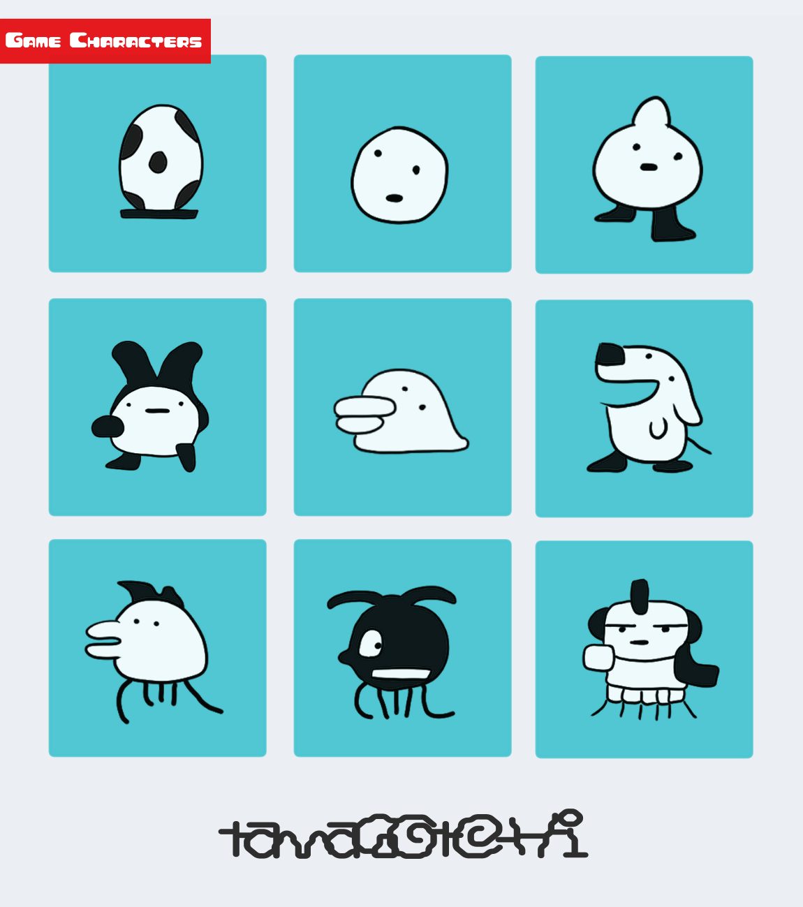 新種発見!!たまごっち（第二世代）』キャラクター一覧 - Characters
