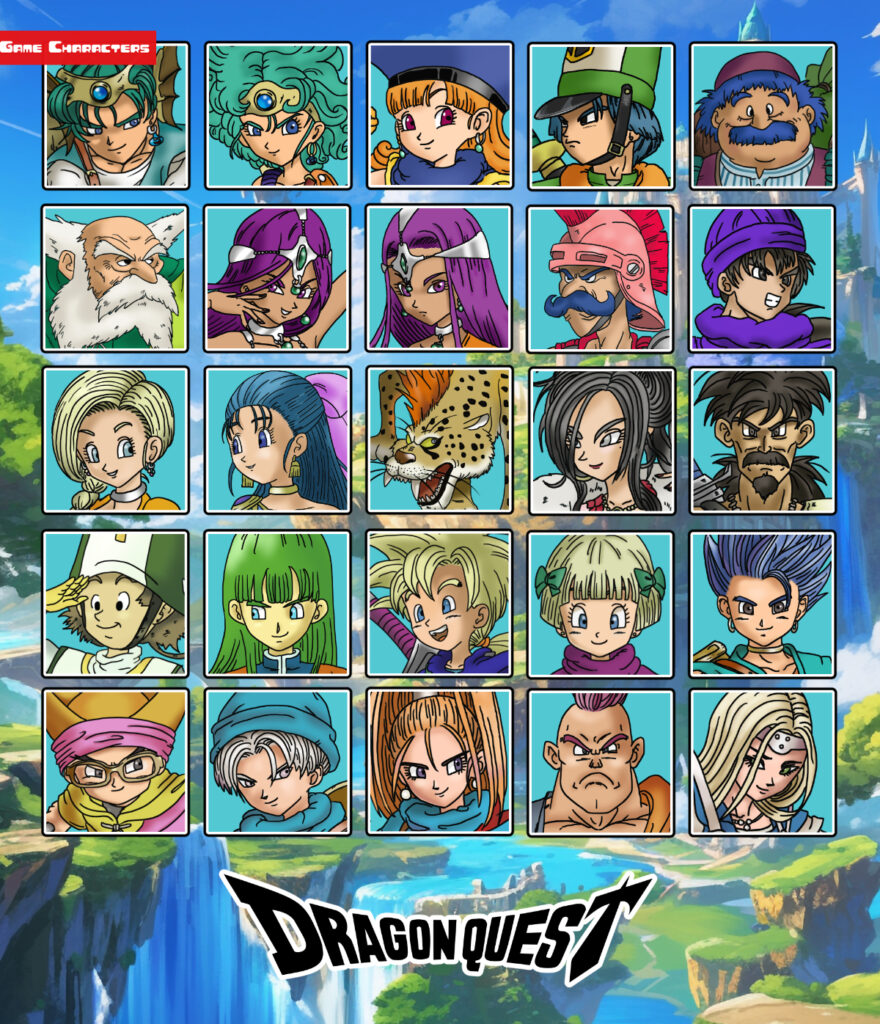 天空』シリーズ（ドラゴンクエスト）キャラクター一覧 - Characters