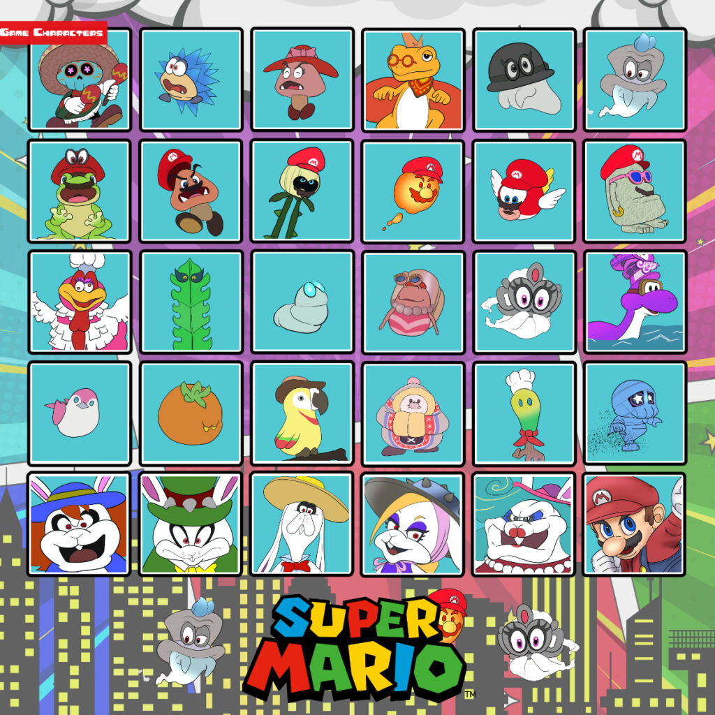 スーパーマリオ オデッセイ』キャラクター一覧 - Characters