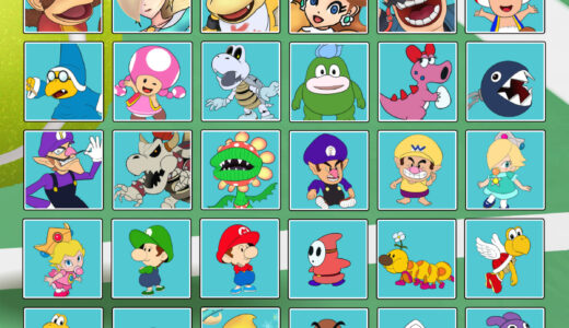 『マリオテニス』シリーズキャラクター一覧