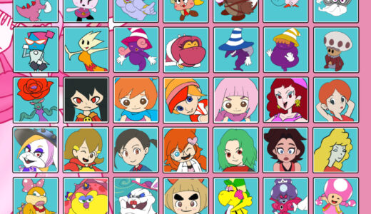 『女性キャラクター』一覧（マリオシリーズ）