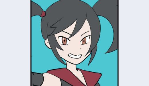 『ふりそで（黒髪）』キャラクター紹介（ポケットモンスターシリーズ）