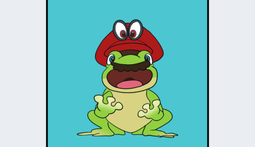 『キャプチャーカエル』キャラクター紹介（マリオシリーズ）