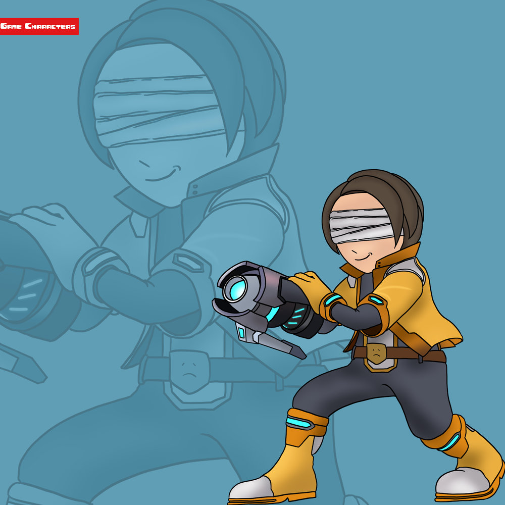 Mii 射撃タイプ』キャラクター紹介（大乱闘スマッシュブラザーズ